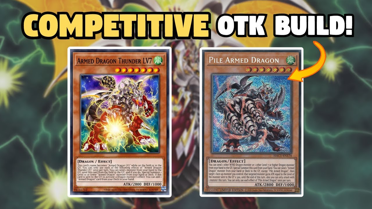BREAK BOARDS & OTK! Armed Dragon Deck Profile! | March 2023
