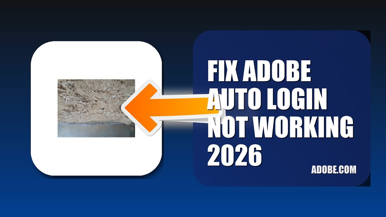 How To Fix Adobe Auto Login Not Working 2026