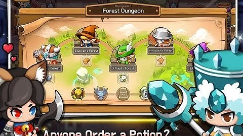 Dungeon Delivery Android Gameplay -  An arcade-type dungeon delivery