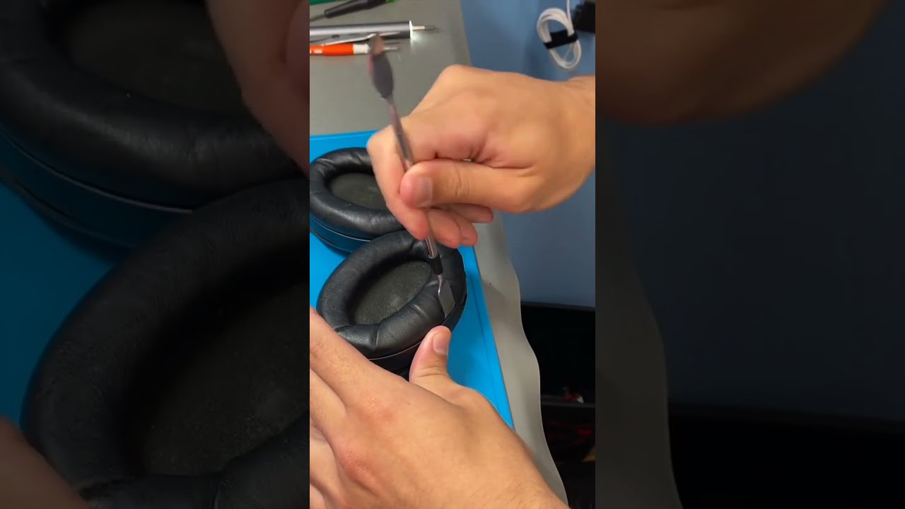 How To Replace Sony XM4 Ear Pads Tech Repair Headphones Techtok