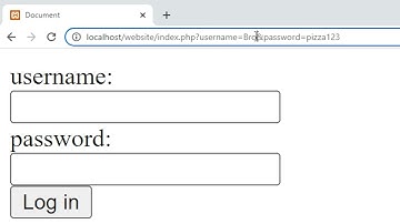 PHP $_GET and $_POST explained