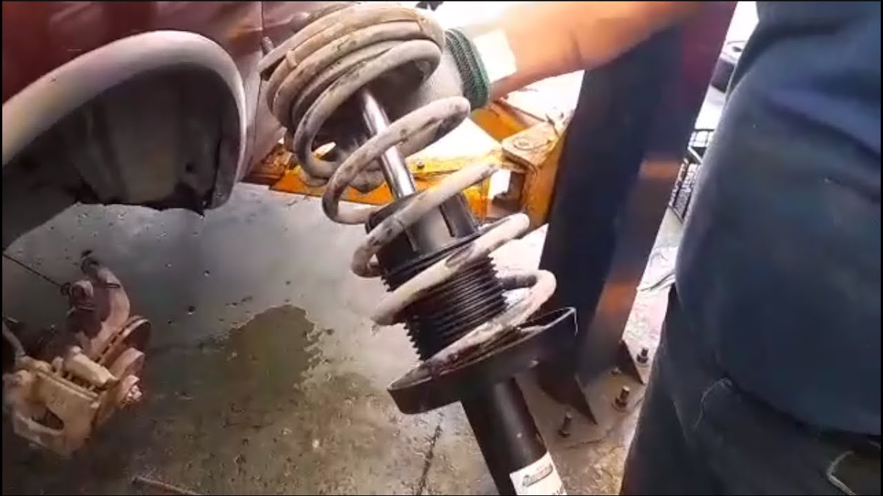 cambio-de-amortiguador-delantero-chevy-youtube