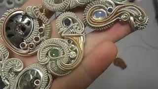 Heady wire wrap hat pin case , high end wire wrap tutorial by noetic effect