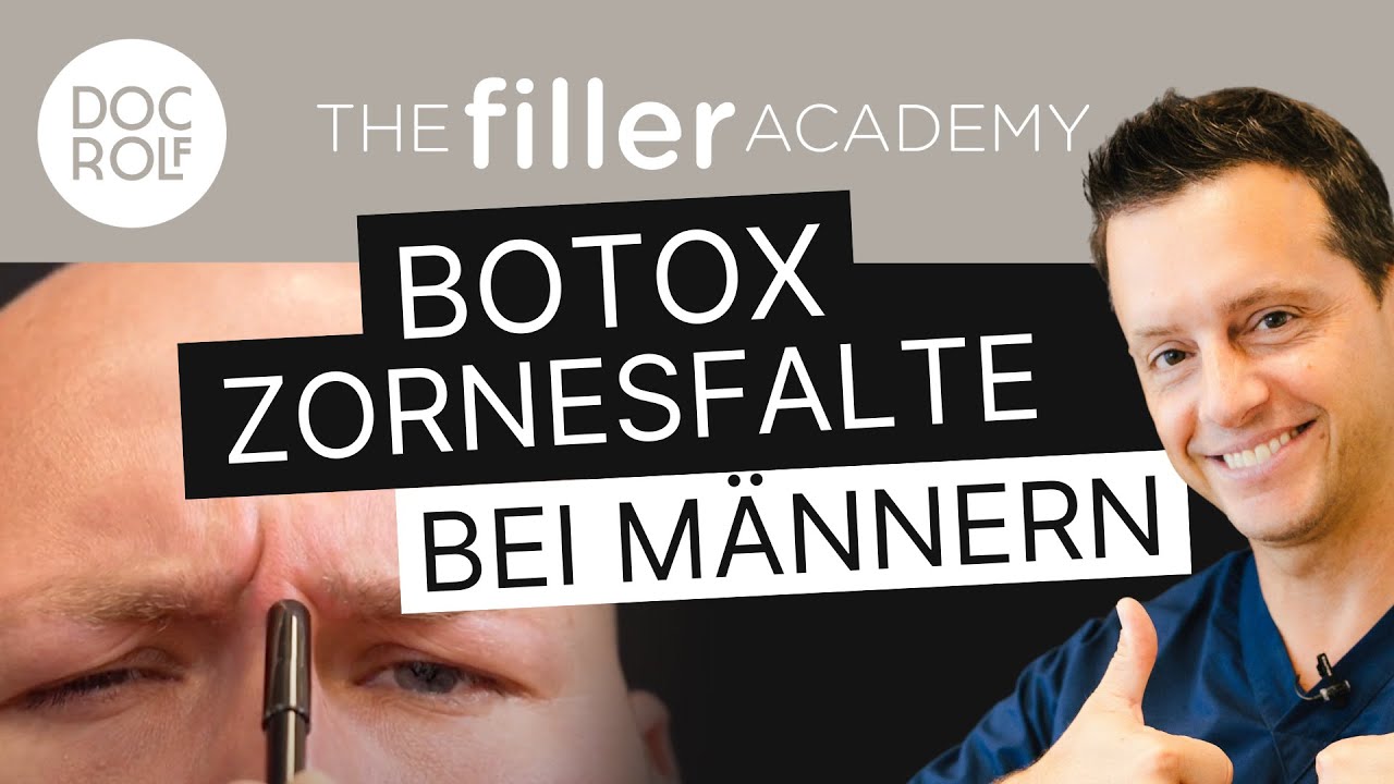 BOTOX ZORNESFALTE bei MÄNNERN– so verhinderst du das gefürchtete