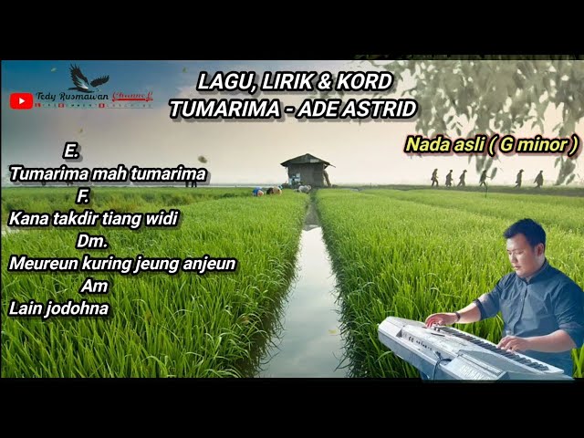 Tumarima mah tumarima - Ade astrid | LAGU, LIRIK, u0026 KORD GITAR #adeastrid #liriklagu #viraltiktok class=