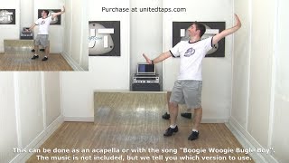 Boogie Woogie Bugle Boy Intermediate Tap Dance Choreography by Rod Howell