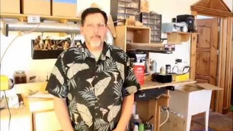 Part 2 of 5, HOLLOWING TOOLS: Woodturning