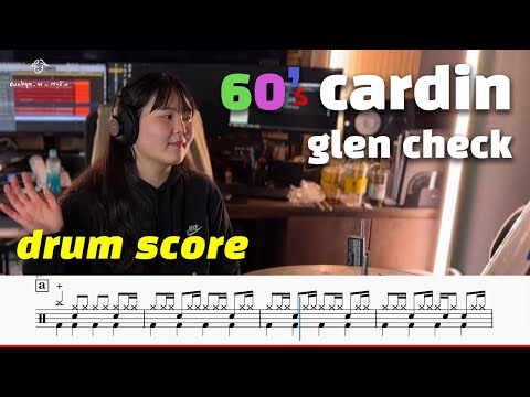 60's cardin - glen check (글렌체크)