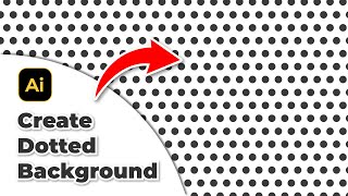 2 Way How to Make Dotted Background - Adobe Illustrator Tutorials