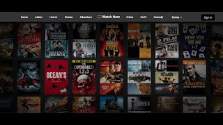 How To Make Complete Movies Website Part 1 HTML - CSS