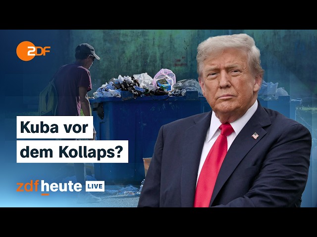 US-Ölblockade: Welchen Plan Trump in Kuba verfolgt | ZDFheute live