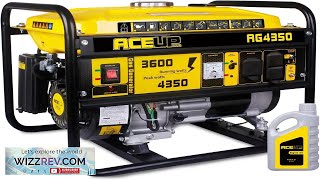 Aceup Energy 4350 Watt Gas Generator For Home Use Portable Gas Powered