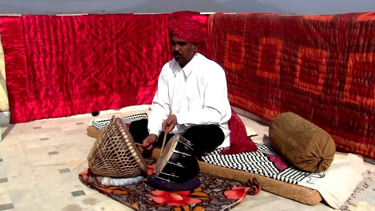 Nagara percussion master Ghanshyam "Gotoo" Solanki