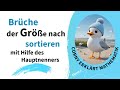 Brüche der Größe nach vergleichen, 6. Klasse