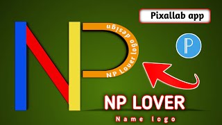 How to make a professional NP logo design in pixallab app#nplogo#logodesign #pixallablogo screenshot 1