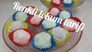 Evde Lokum Nasıl Yapılır? / Evde Renkli Lokumlar Tarifi / Lokum Tarifi / Tatlı Lokum Tarifi