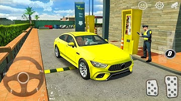 Mercedes Coupe Driving In Open City - Car Parking Multiplayer #3 - Android Gameplay