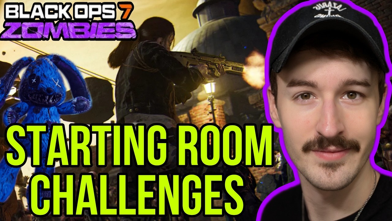STARTING ROOM CHALLENGES! - 'BLACK OPS 7' ZOMBIES!