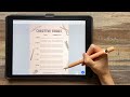 Free Creative Goals Workbook + Best Free Notetaking App for iPad