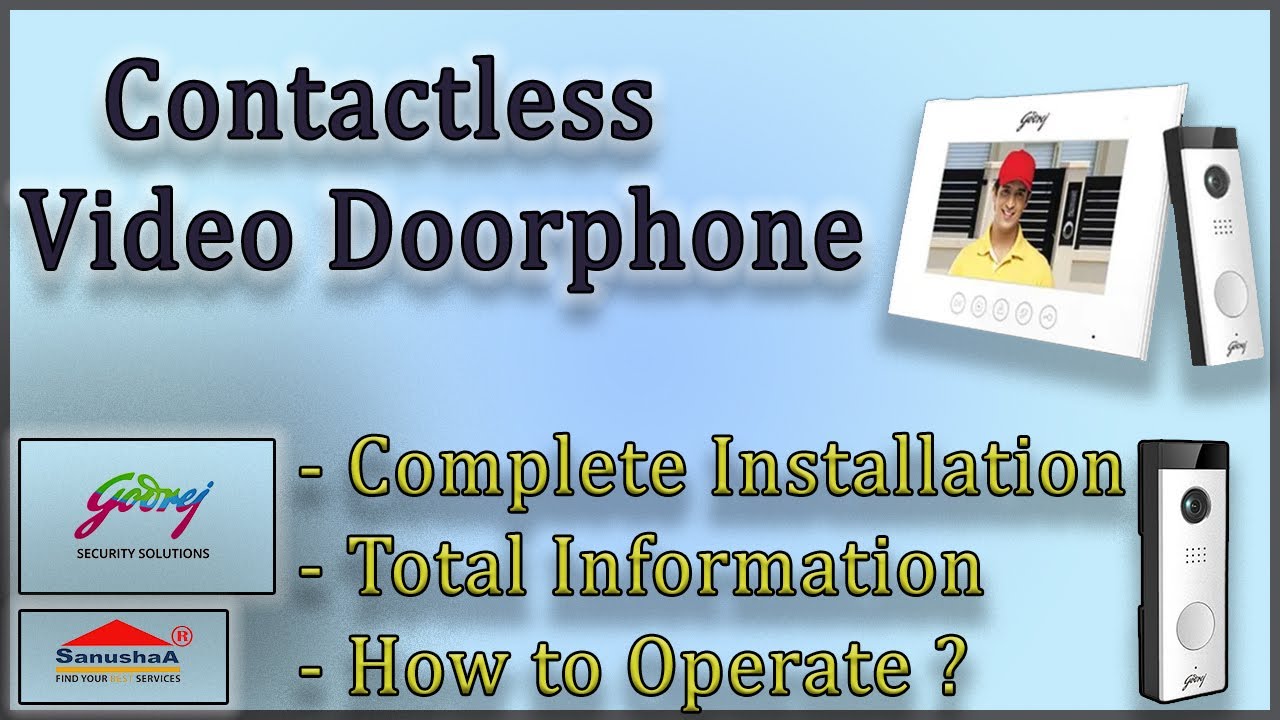 Godrej See Thru Pro Video Door Phone CONTACTLESS LIVE DEMO