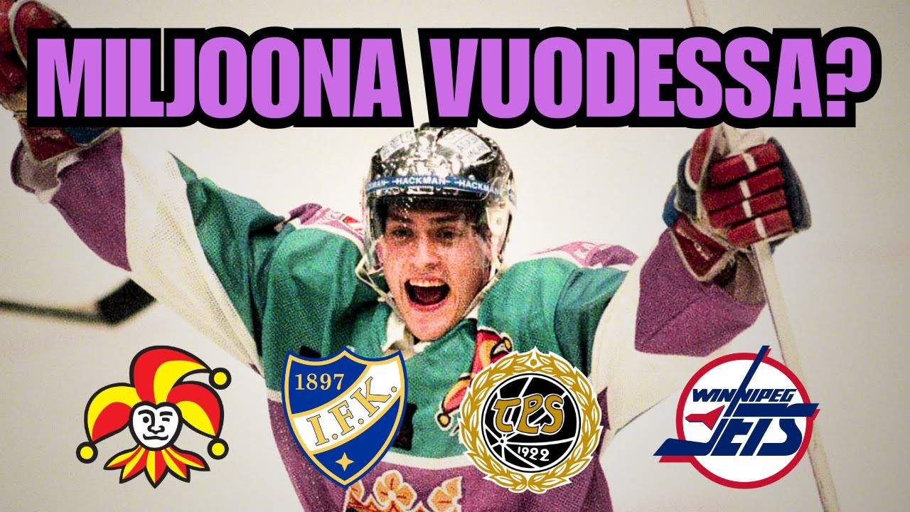 Nuori Teemu Selänne yritettiin RYÖSTÄÄ Jokereista (joka vuosi)