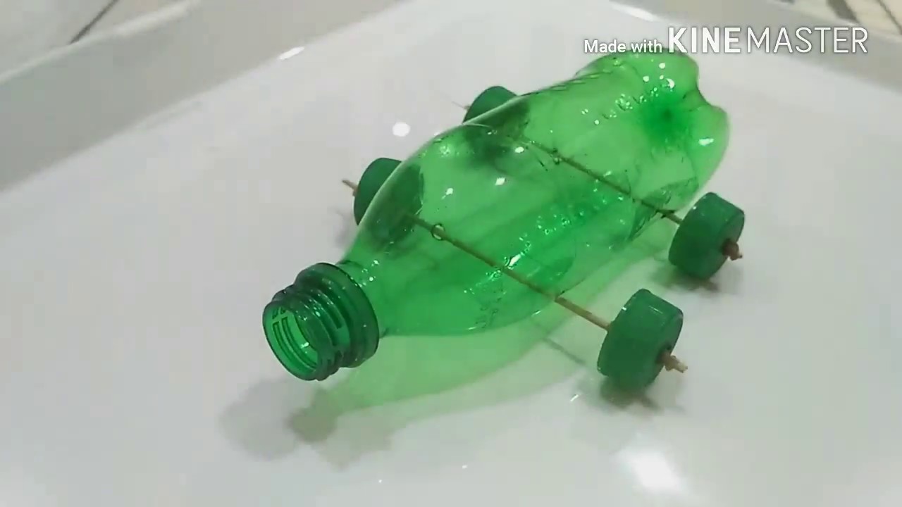 Membuat Mobil Dari  Botol  Bekas  Bermain Bersama Akhtar 