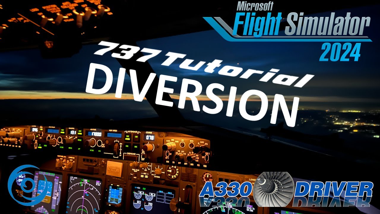 PMDG 737 Virtual Type Rating - Diversion | Real 737 Pilot - YouTube