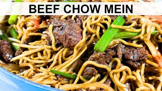 Beef Chow Mein | Easy and Flavorful Chinese Stir Fry