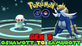 Evolution Of Oshwott To Dewott