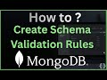 MongoDB Schema Validation: Lock Down Your Data (Create &amp; Modify Rules )