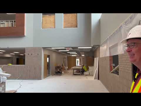 New Owatonna High School walk-through video 1