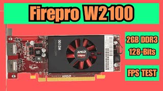 AMD Firepro W2100 DDR3 2GB 128-Bits Graphics Card FPS Benchmark Test #amd #fps #benchmark