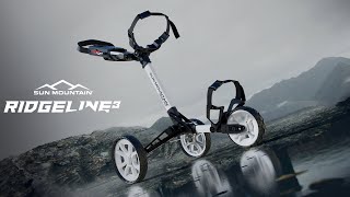Sun Mountain | Introducing the NEW Ridgeline 3 Push Cart