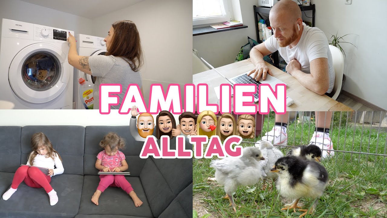 FAMILIEN ALLTAG VLOG – Haushalt, arbeiten uvm. - YouTube