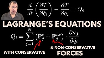Lagrange’s Equations with Conservative & Non-Conservative Forces | Phase Space Intro | Lecture 20