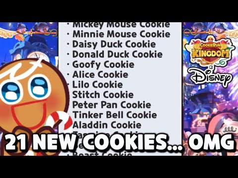 21 NEW COOKIES Are Coming ITS INSANE! 😱 Cookie Run: Kingdom - YouTube