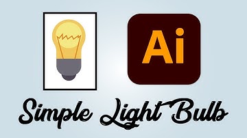 How to create simple light bulb in Adobe Illustrator