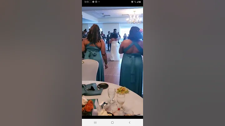 DeMarco and Taylor Bell Wedding Dance