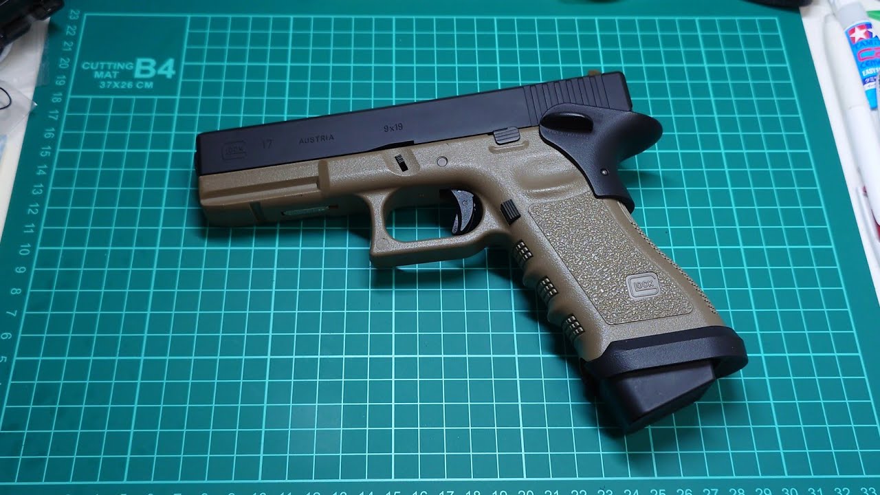 東京マルイ G17 フラット・ダークアース カスタムを通常分解してみまし