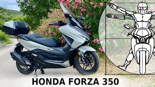 Максискутер Honda Forza 350 2023 в обзоре Дмитрия Федотова