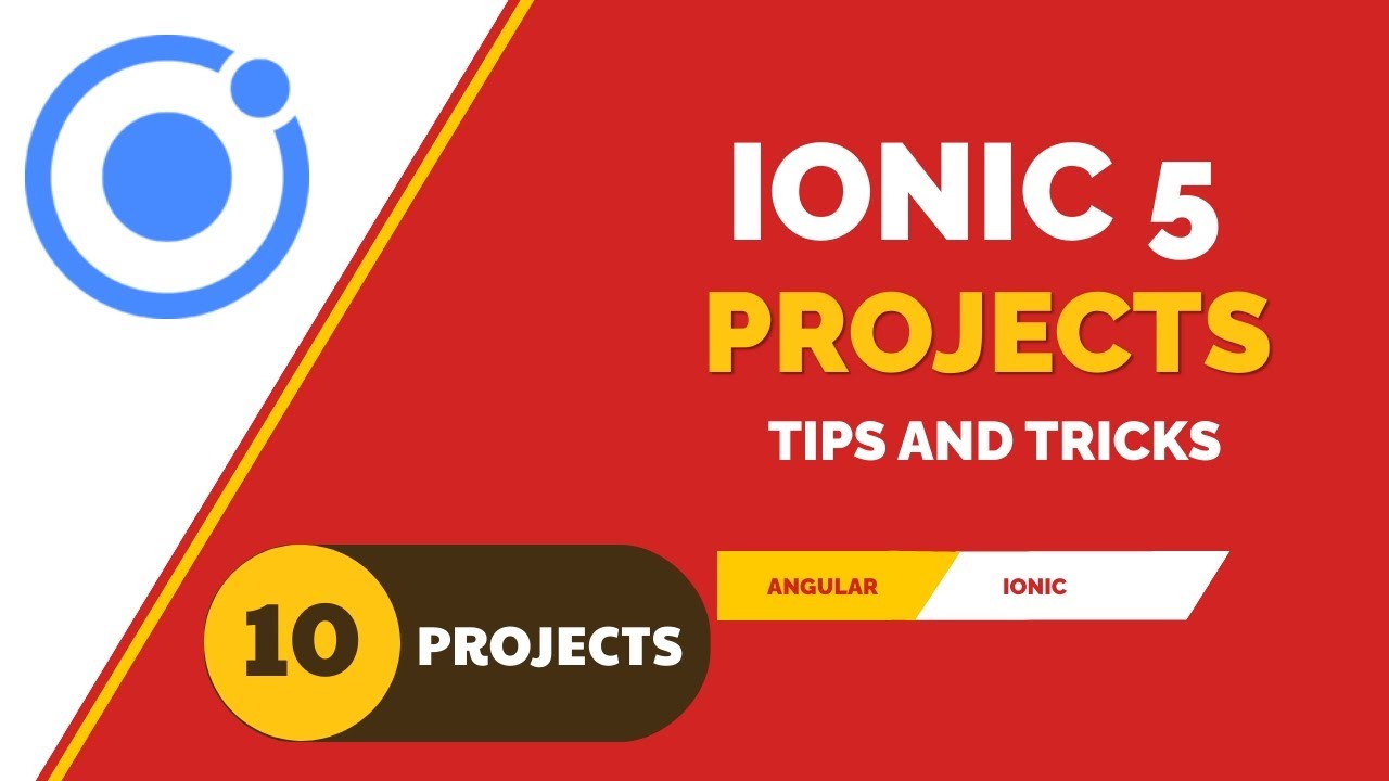 Ionic 5 And Angular 12 Projects Collection in One Video - YouTube