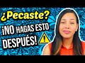 No hagas esto después de Pecar - 4 Cosas que NO debes hacer después de pecar |  JustSarah