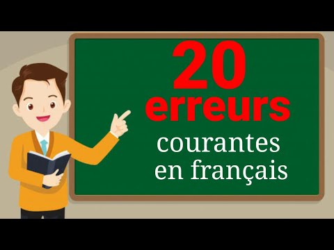 20 Erreurs courantes