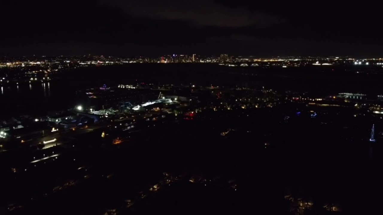 Shelter Island Night Flight DJI mini 2