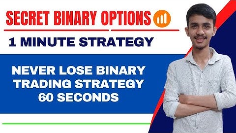 Secret Binary Options 1 Minute Strategy| Never Lose Binary Options Strategy 60 Seconds| Iq Option