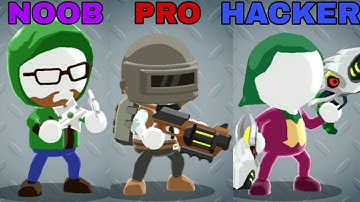 NOOB vs PRO vs HACKER Johnny Trigger ultimate gameplay