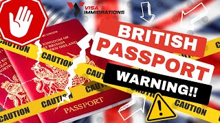 Red UK British Passport Holders Are Warned For Summer Holiday Travel ~ New Travel Warning