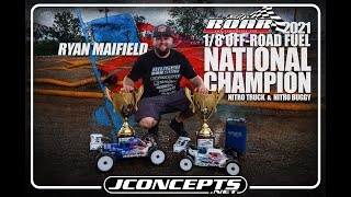 Ryan Maifield: 2021 1/8 Off-Road Fuel National Champion