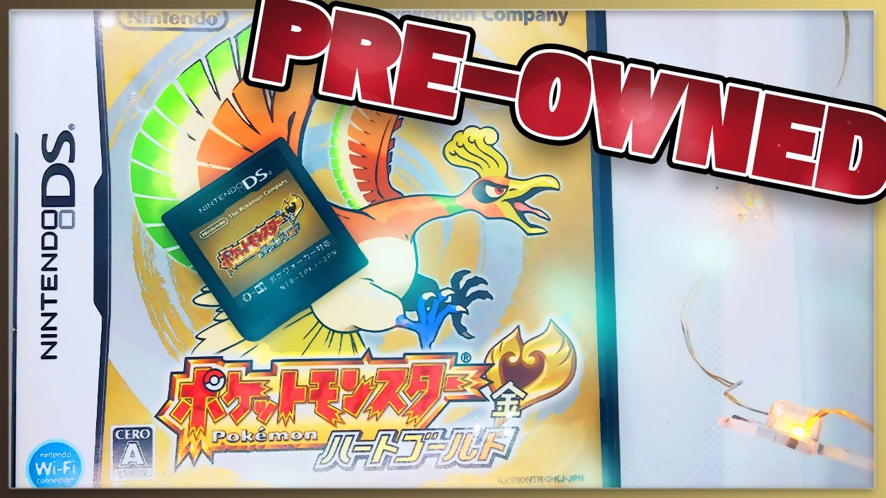 OMG THERE ARE SHINY POKEMON!!! PREOWNED JAPANESE HEART GOLD YouTube