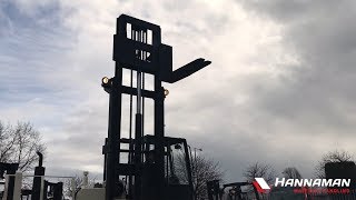 Hannaman's Terex Side Loader Forklift Truck by Hannaman Material Handling Ltd 248 views 6 years ago 1 minute, 21 seconds